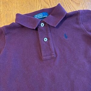 Polo by Ralph Lauren Maroon Kids Polo Shirt
